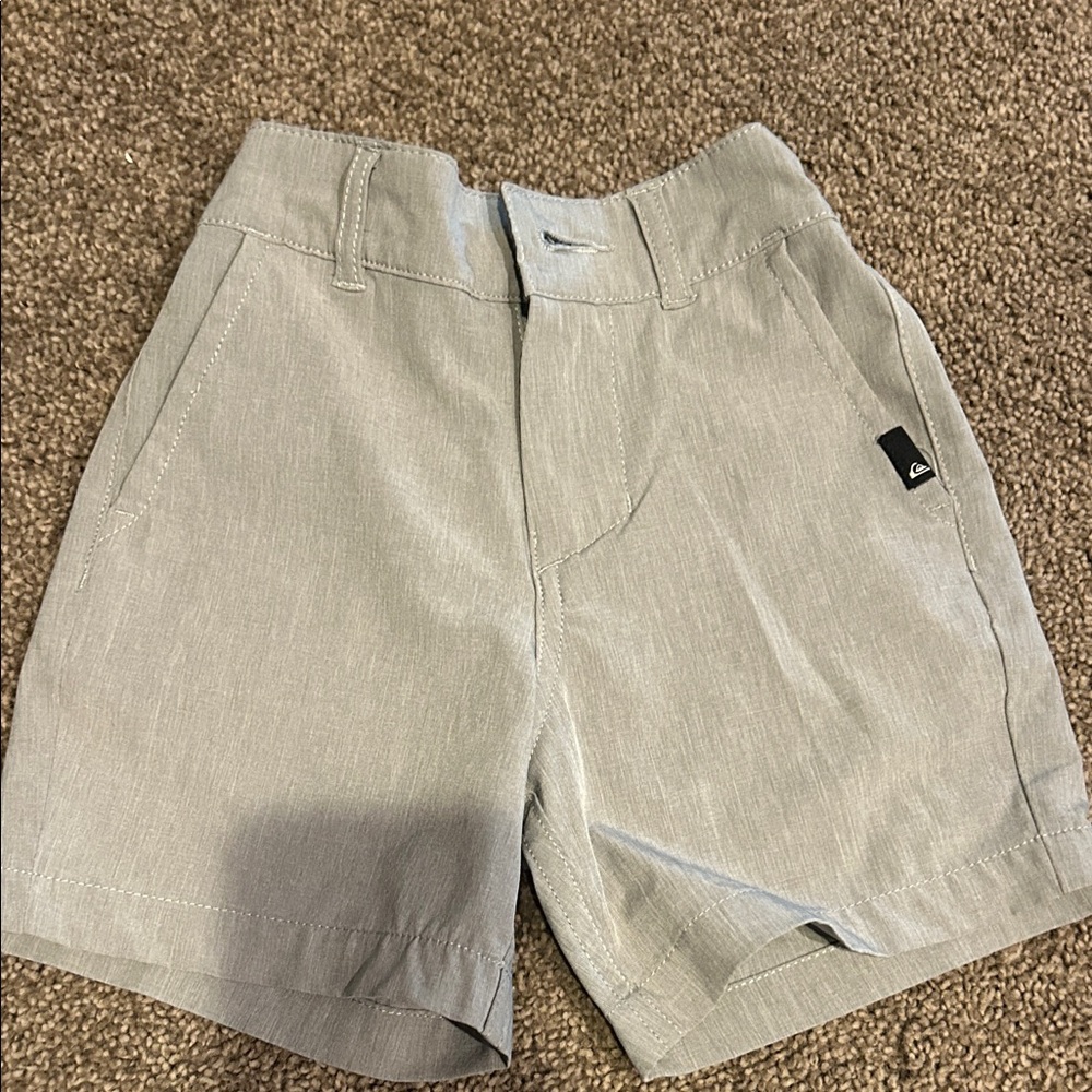 Quiksilver Light Gray Amphibian 2T Toddler Shorts - Picture 2 of 3